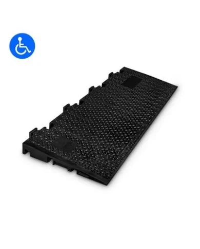 Rampa passacavi carrabile da carrozzine per disabili DIN 18040-1 c