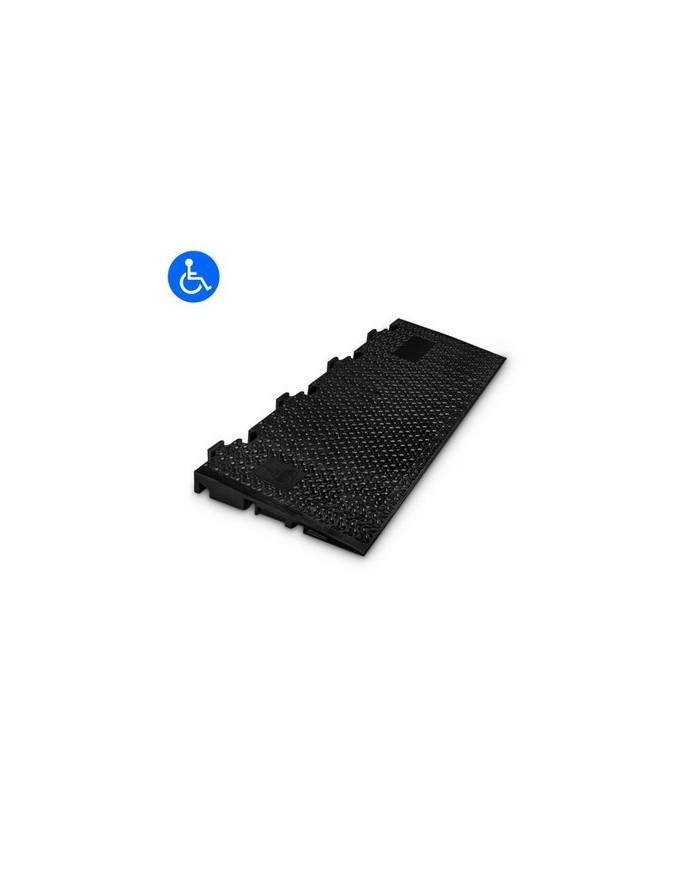 Rampa passacavi carrabile da carrozzine per disabili DIN 18040-1 c