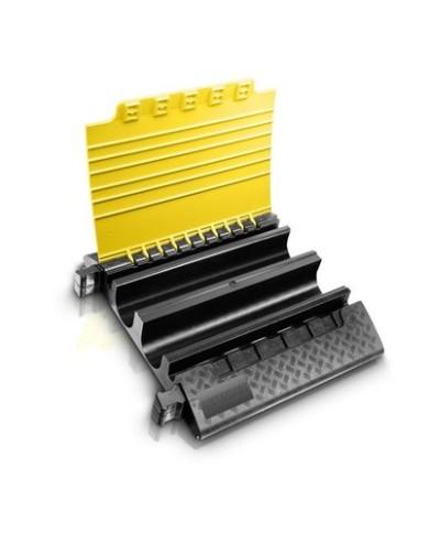 Pedana Passatubi carrabile in gomma nero giallo: prezzo di vendita Pedana Passatubi carrabile in gomma nero giallo: prezzo di vendita