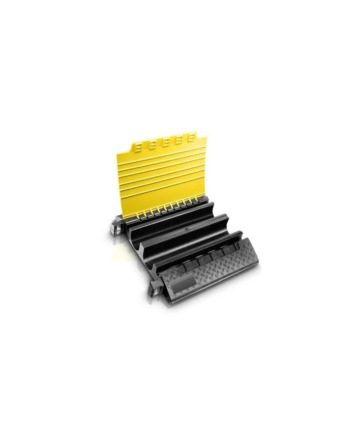 Pedana Passatubi carrabile in gomma nero giallo: prezzo di vendita