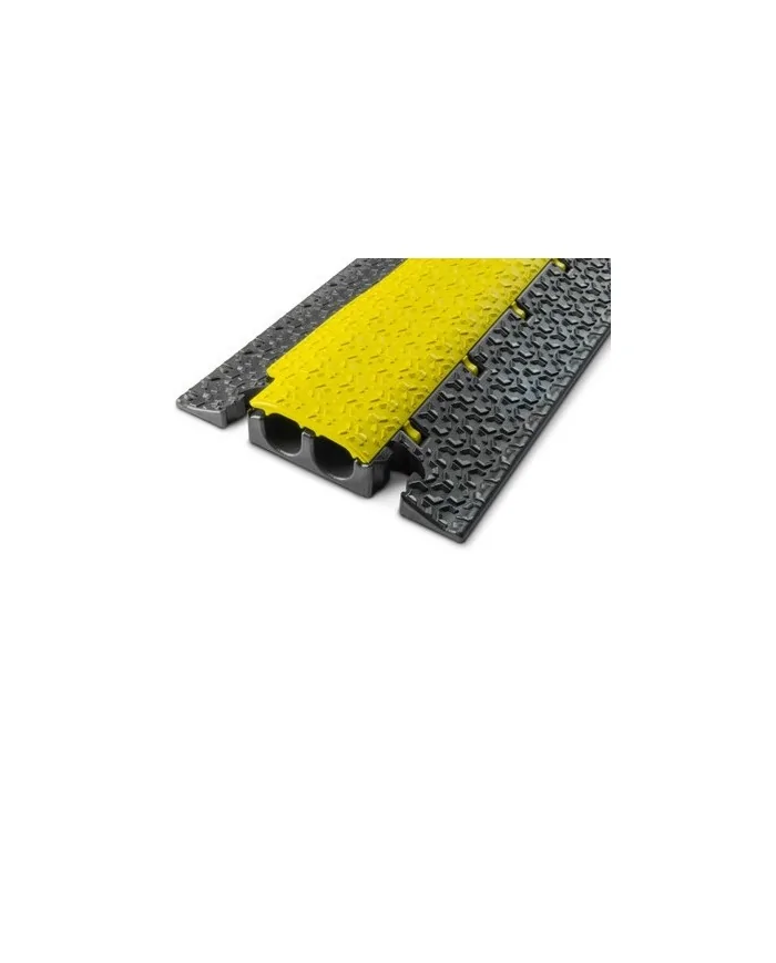 Protezione per cavi con Pedana attraversabile antiscivolo certificata