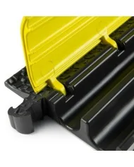 Protezione per cavi con Pedana attraversabile antiscivolo certificata