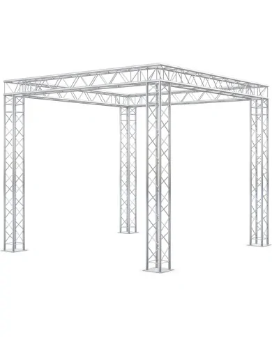Traliccio Americana Quadra per Struttura Stand per Esposizione 2,80x2,80x2,40