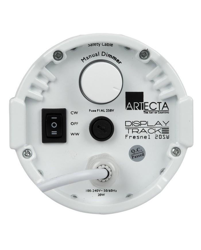 Faretti per mostre ed esposizioni : Led 20 Watt Lente ,Zoom e Bandiere