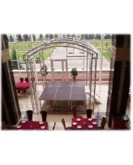 Copertura Palco ad arco in alluminio che conferisce ai tuoi eventi un aspetto dinamico