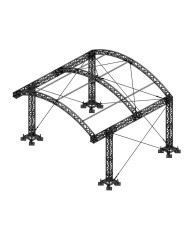Come fare una copertura palco in traliccio di alluminio Americana 8x6
