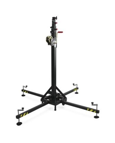 Sollevatore ad argano per carichi pesanti ed americane alluminio