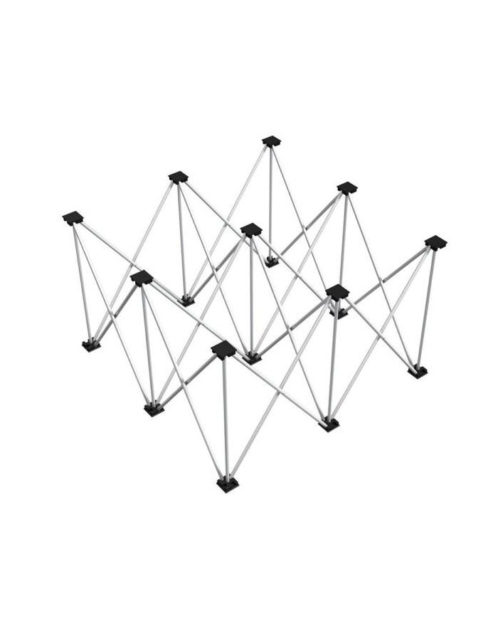 Palco portatile 2x2 mt altezza 60 cm gambe pieghevoli