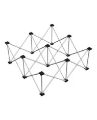 Palco trasportabile per eventi da 4 metri x1 metro: Moduli da 1 o 2 mt