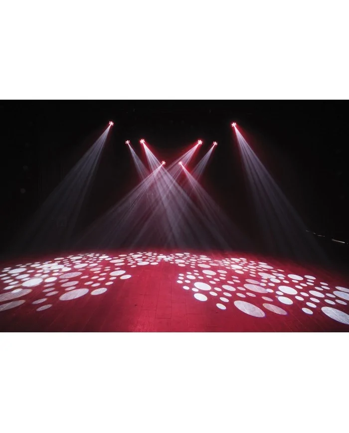 Showtec Shark Combi Spot One fari a testa mobile con radiocomando