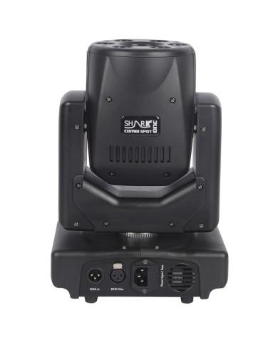Showtec Shark Combi Spot One fari a testa mobile con radiocomando Showtec Shark Combi Spot One fari a testa mobile con radiocomando