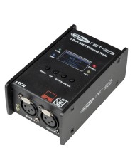 Nodo Artnet-DMX, 2 canali, XLR, 3 poli.2 universi DMX in ingresso o in uscita