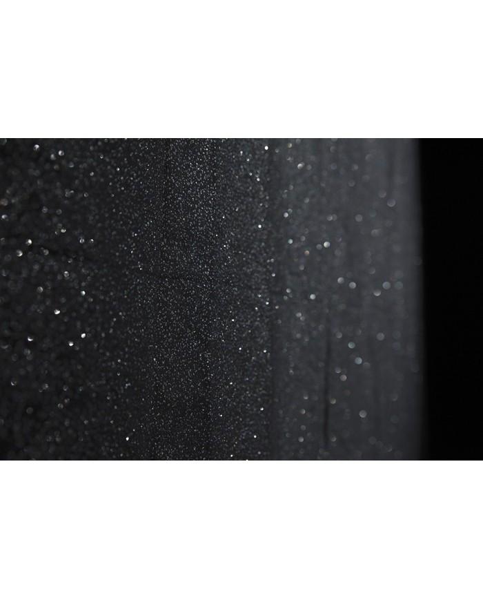 Glamour Molton tessuto per sipario con brillantini luccicanti