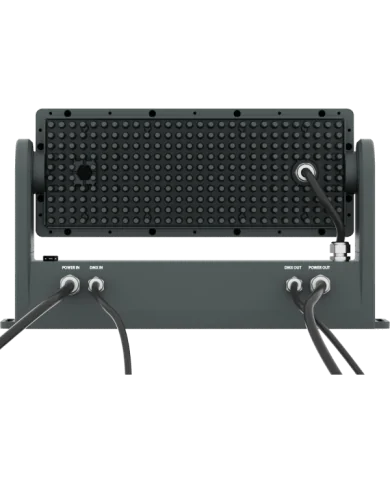 Illuminazione facciate con fari LED da esterno tutti i colori RGBW