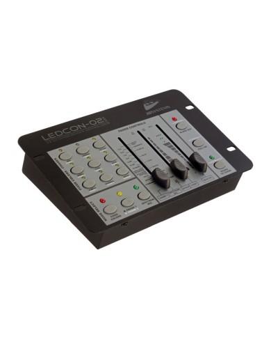 Mixer DMX semplificato:Controller LED super compatto, estremamente flessibile. Mixer DMX semplificato:Controller LED super compatto, estremamente flessibile.