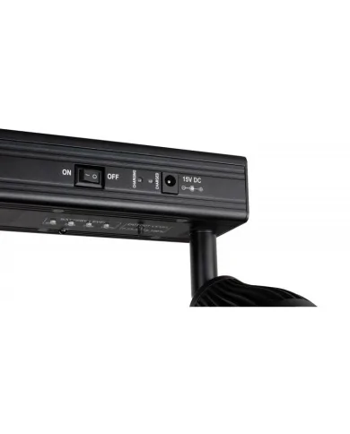 Faretti per buffet o esposizioni su barra a batteria ricaricabile