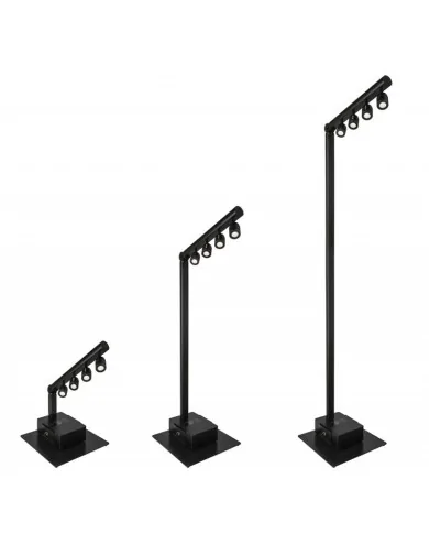 BT-AKKUPOLE - Palo LED DMX Wireless a Batteria con proiettori 4x5W bianchi