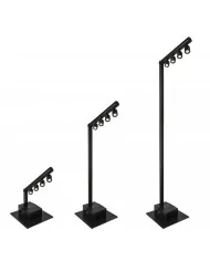 BT-AKKUPOLE - Palo LED DMX Wireless a Batteria con proiettori 4x5W bianchi