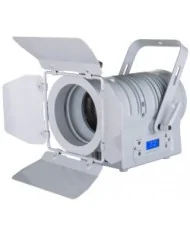 Elegante faro bianco a LED con zoom manuale 10° - 50°. LED da 50watt