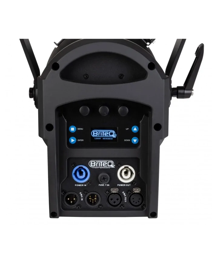 Potente spot teatrale o cinematografico LED "ALL-IN-1" con zoom mot.