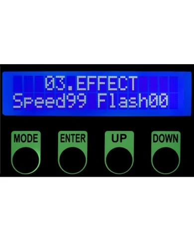 Proiettore LED RGB per installazioni luminose in interni ed esterni