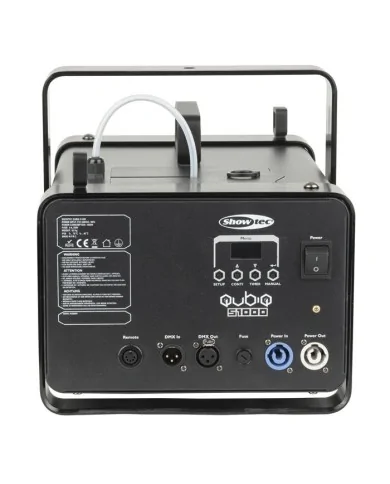Qubiq S1000 è una macchina fumogena professionale da 1000 W