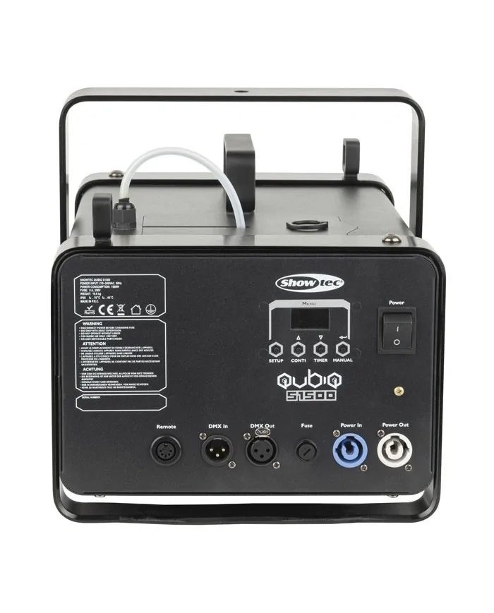 Potente macchina fumo da 1500 watt a fumo continuo