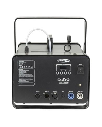 Lo Showtec Qubiq S2500 è una macchina del fumo professionale da 2500 W. Lo Showtec Qubiq S2500 è una macchina del fumo professionale da 2500 W.