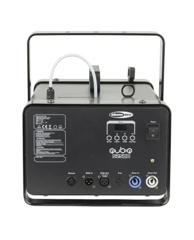 Lo Showtec Qubiq S2500 è una macchina del fumo professionale da 2500 W.