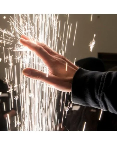 Polvere originale Sparkular per fontane luminose in 12 bustine