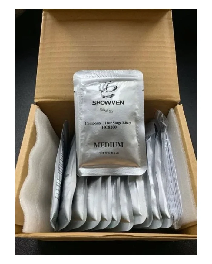 Polvere originale Sparkular per fontane luminose in 12 bustine