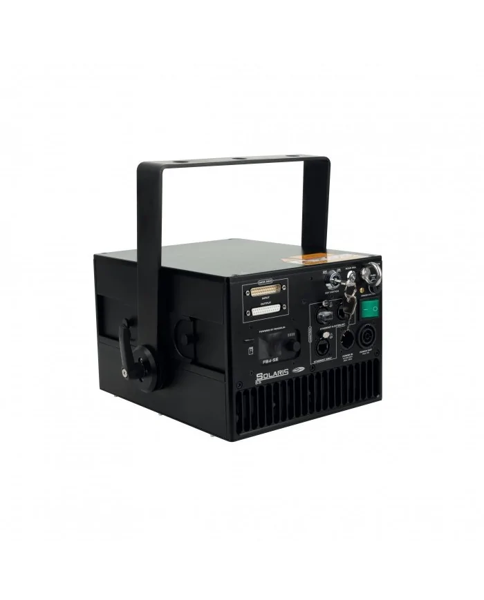 lasershow professionali con Solaris 5.5 Laser RGB con Pangolin