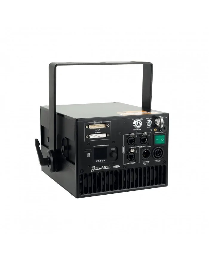 lasershow professionali con Solaris 5.5 Laser RGB con Pangolin