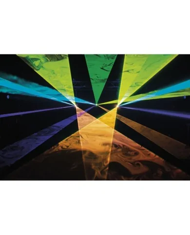 lasershow professionali con Solaris 5.5 Laser RGB con Pangolin