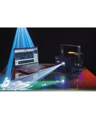 Laser per spettacoli a colori da 11.000 mW con controllo Pangolin FB4