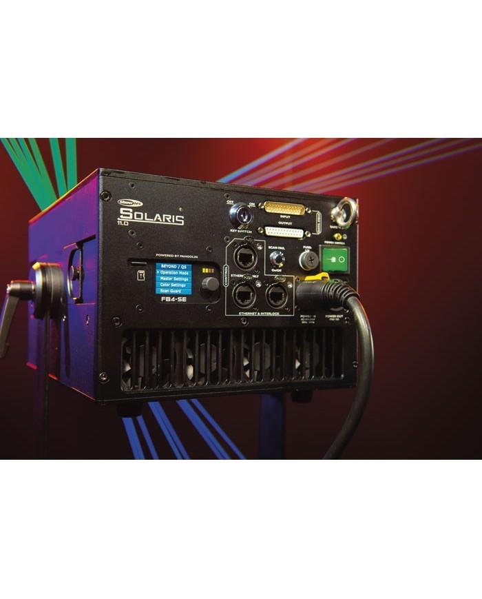 Laser per spettacoli a colori da 11.000 mW con controllo Pangolin FB4