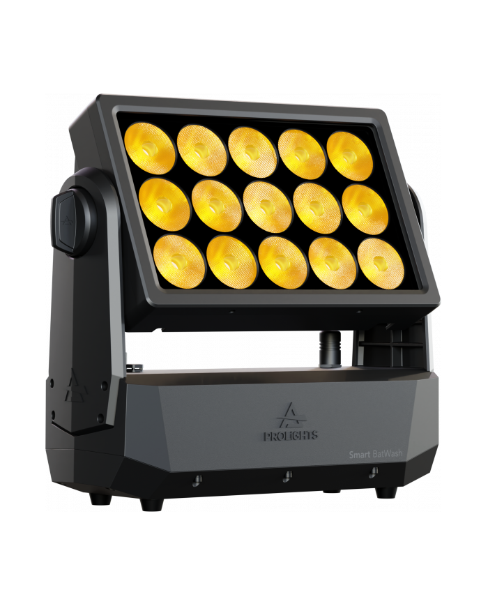 Smart BatWash è un Wash Light outdoor ad alta potenza anche a batterie