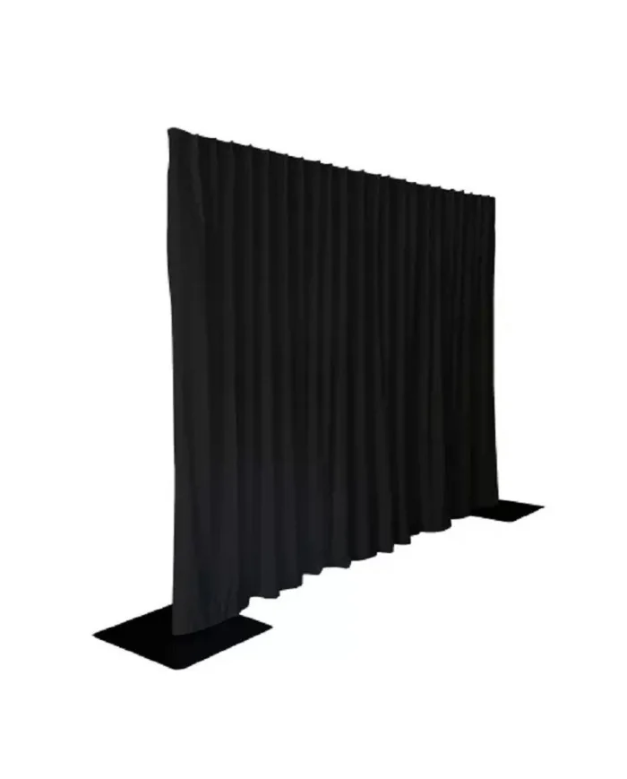 Pipe and Drape sistema di tessuti e telai per pareti mobili