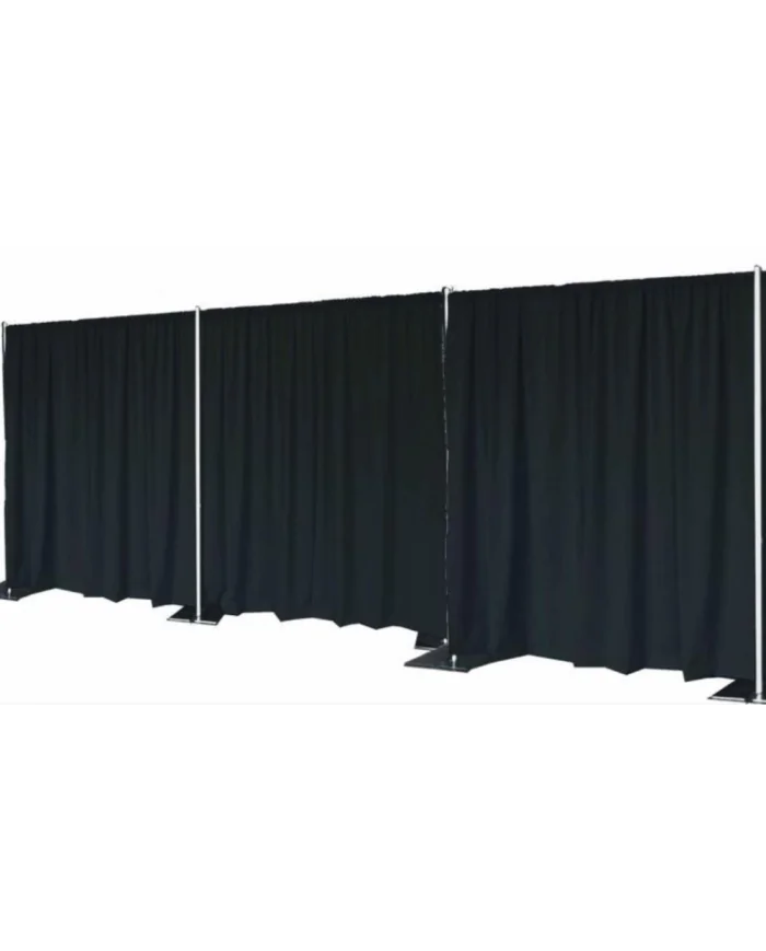 Creazione di strutture divisorie in tessuto modulari e smontabili