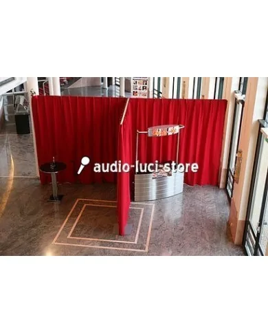 Tenda divisoria estensibili in altezza e in larghezza: facile trasporto