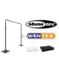 Tende a spaghetti grigi riflettenti per creare ambienti, coreografie