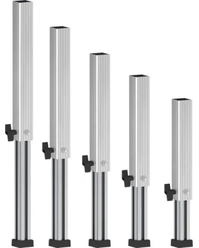 Mammoth-D Telescopic Leg: Gamba telescopica per palco 40-60 cm