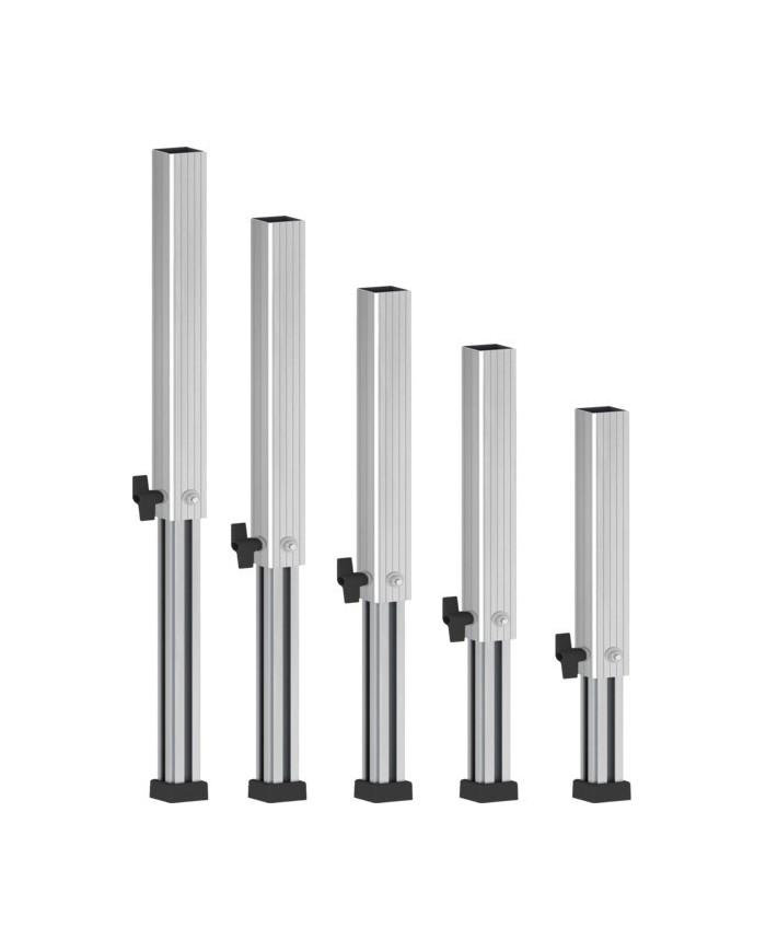 Mammoth-D Telescopic Leg: Gamba telescopica per palco 40-60 cm