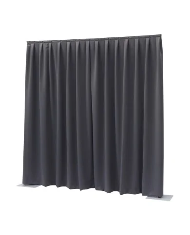 Tenda con drappeggio per strutture portatili pareti mobili