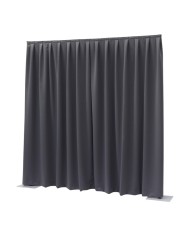 Tenda con drappeggio per strutture portatili pareti mobili