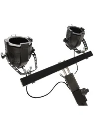 Barra portafari 60 cm per Pipe & Drapes