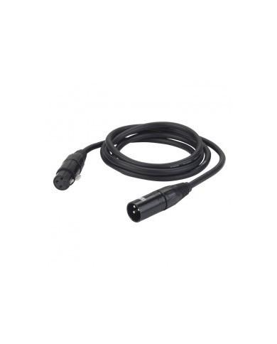 CAVO DMX/AES-EBU XLR/M 3P to XLR/F 3P 6 metri CODICE FL096 CAVO DMX/AES-EBU XLR/M 3P to XLR/F 3P 6 metri CODICE FL096