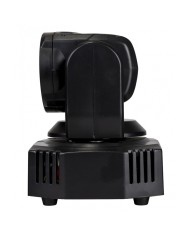 Impianto Luci con 4 fari testa mobile in baule fly case per trasporto