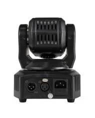 Impianto Luci con 4 fari testa mobile in baule fly case per trasporto