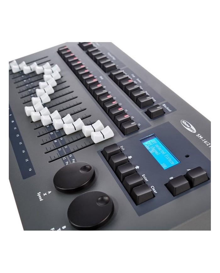 Impianto luci DJ Fari motorizzati a LED con Mixer e cavi Impianto luci DJ Fari motorizzati a LED con Mixer e cavi